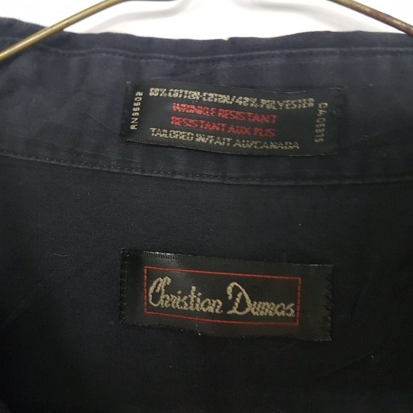 SLAYER CHRISTIAN DUMAS CASUAL/DRESS SLEEVE SHIRT - Picture 9 of 9